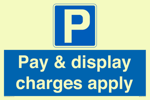 Pay & display charges apply